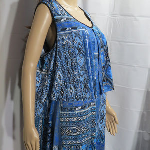 Kim Rogers Dresses - Blue Silky Long Maxi Dress #DRSS-042 Kim Rogers Dresses - Blue Silky Long Maxi Dress #DRSS-042